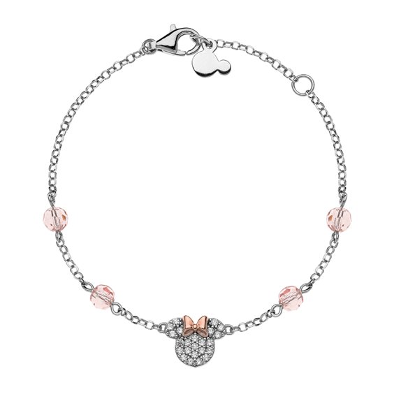 Bracelet Disney Child DISNEY PREZIOSI PER BAMBINI IN ARGENTO PRINCESS in Silver Cristallo BS00009TPZL-55.CS - BS00009TPZL-55.CS